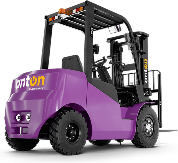 AntOn by Jungheinrich CBH 2.0 electric 4-wheel counterbalance forklift