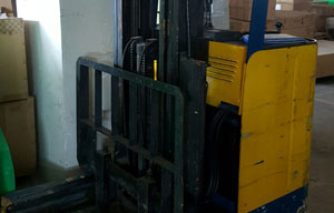 Toyota reach truck — Electric reach truck available from Merah Engineering Singapore